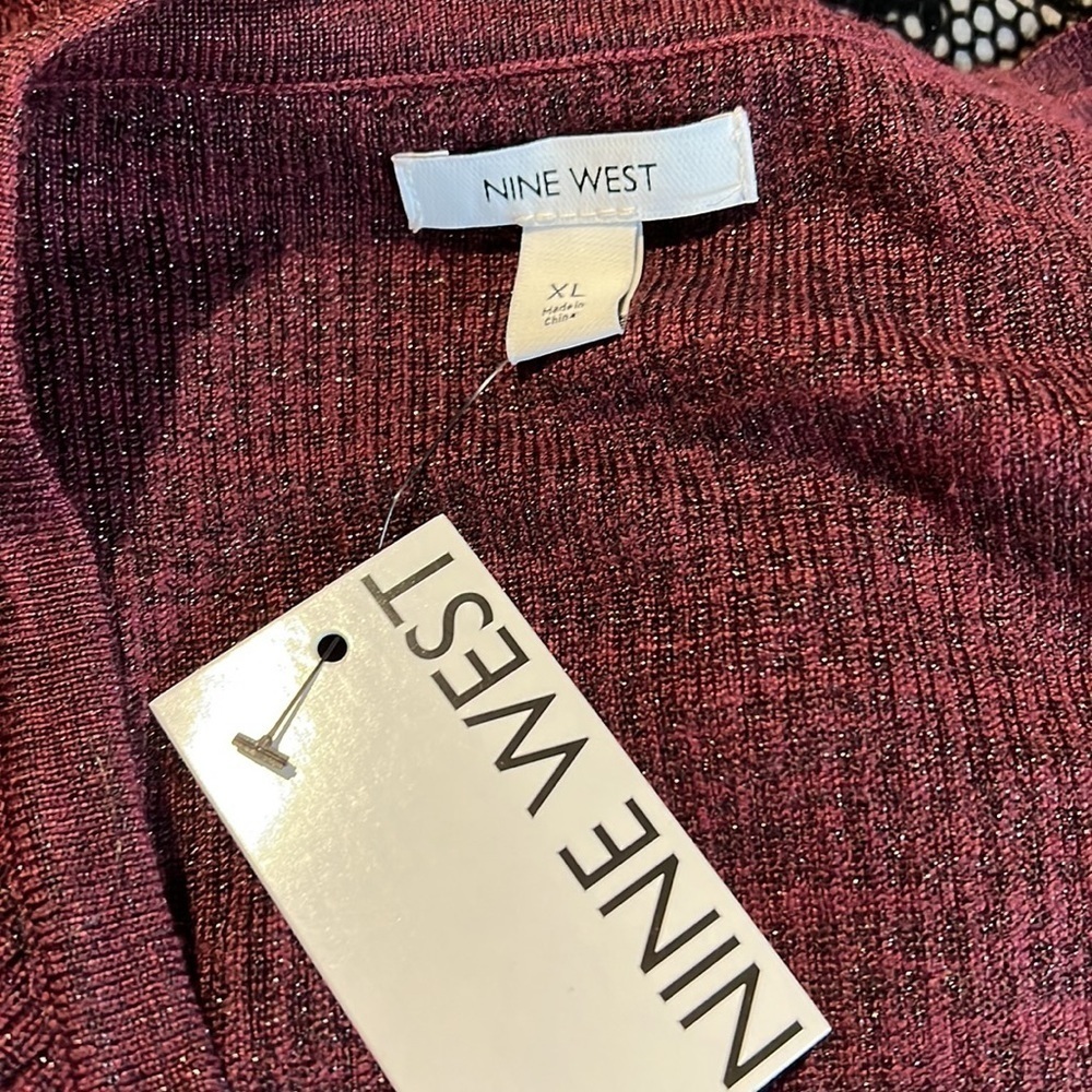 Nine West NWT Soft Knit Sweater Dress SZ XL - Picture 5 of 6